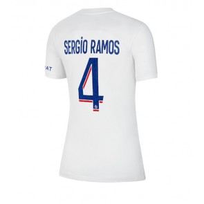 Paris Saint-Germain Sergio Ramos #4 Tredjedrakt Kvinner 2022-23 Kortermet